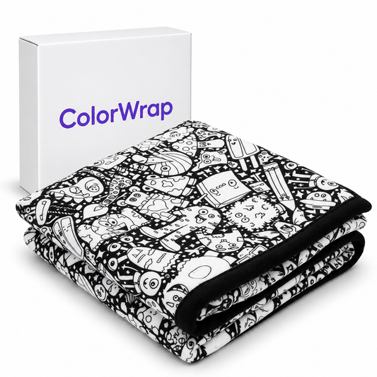 Reusable Coloring Blanket